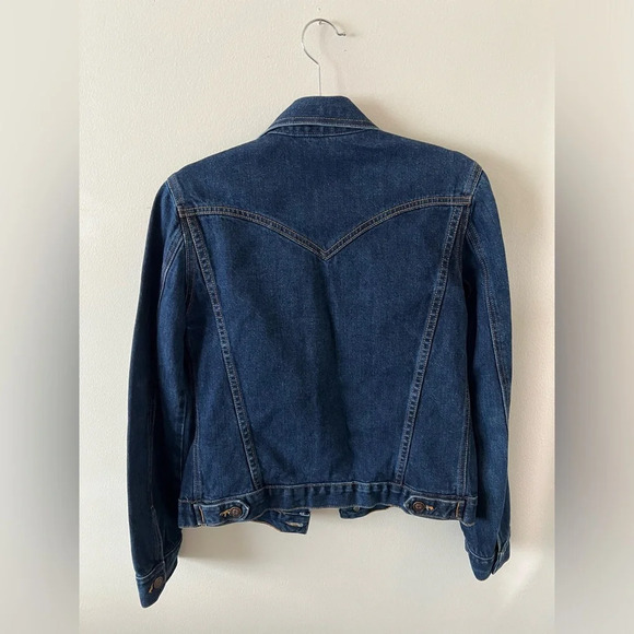 Women’s Blue Earl Jean Denim Jacket in EUC size M - Picture 2 of 6
